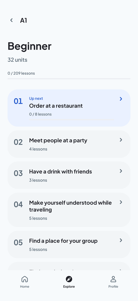 The Discovery course: restaurants, introductions, and travel
